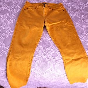 Torrid Mustard-Yellow Skinny Jeans
